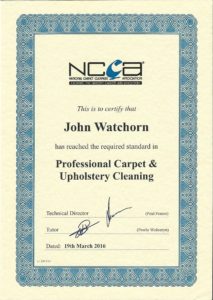 NCCA 2 day training certificate